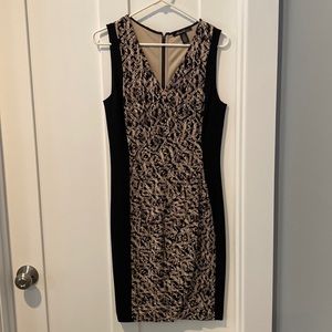 Kenneth ColeDress. Size 8. Black/Tan